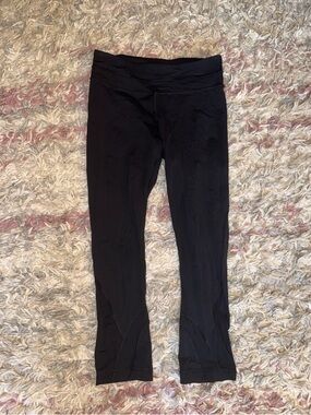 Lululemon black luxtreme 7/8 length leggings 4
